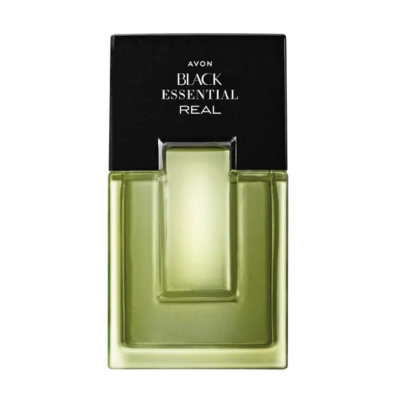 AVON BLACK ESSENTIAL REAL DESODORANTE COLONIA 100ML