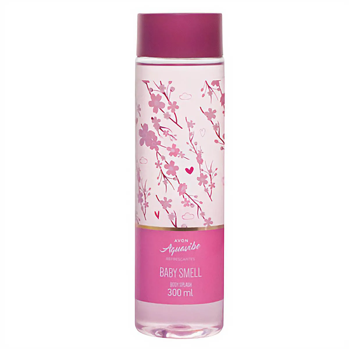 AVON AQUAVIBE REFRESCANTES BABY SMELL DES BODY SPLASH 300ML