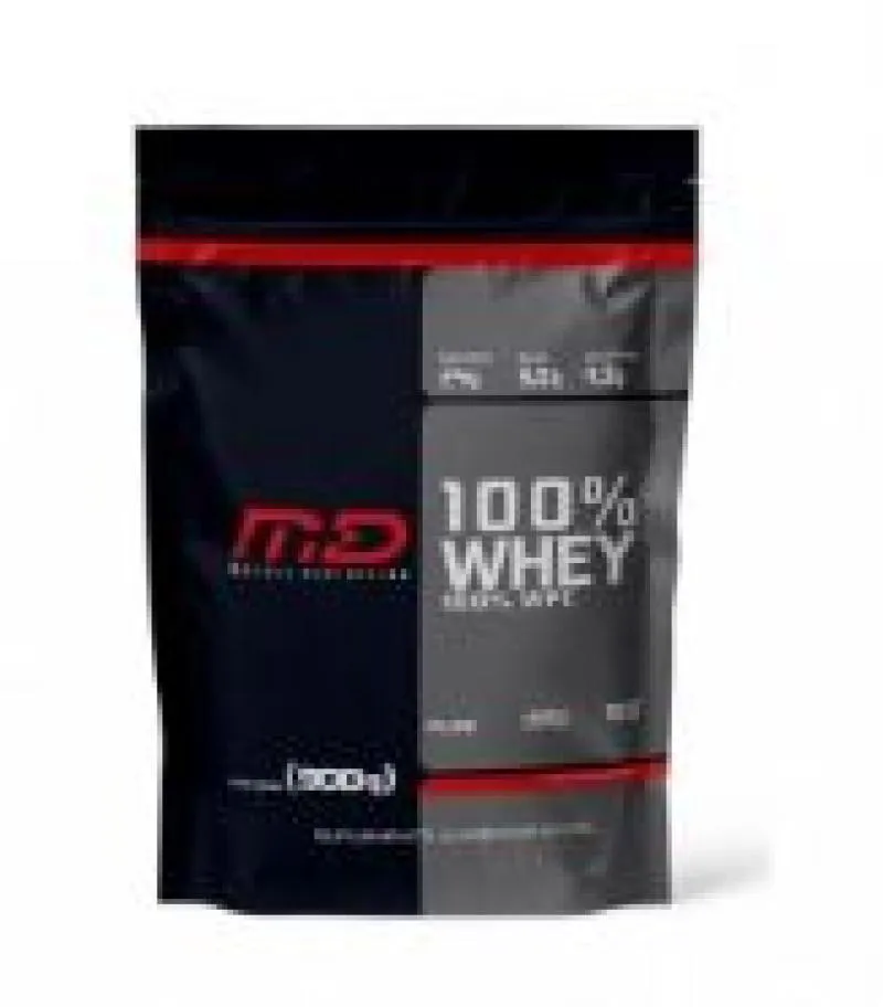 100% WHEY REFIL (900G) - SABOR: MORANGO