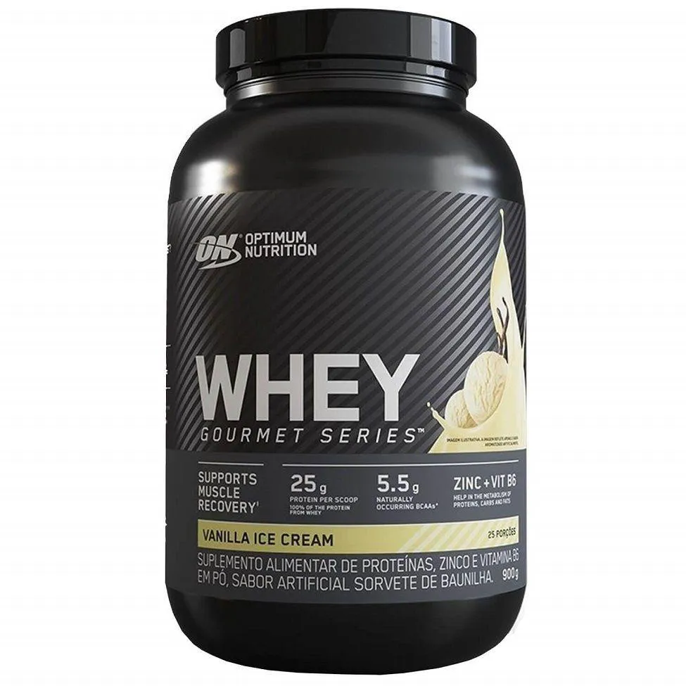 ON WHEY GOURMET SERIES (900G) - SABOR: VANILLA ICE CREAM