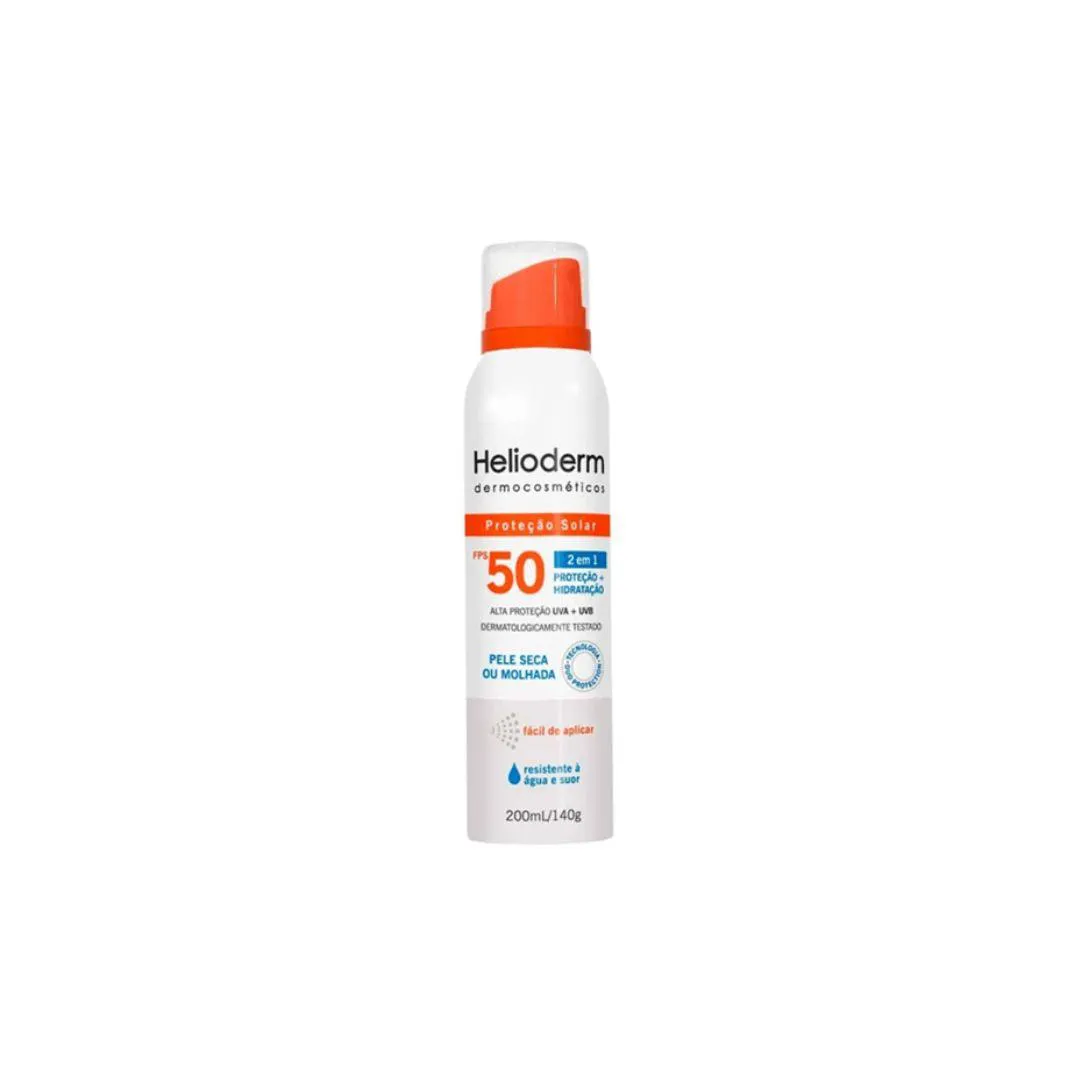 PROTETOR SUNCARE EM AEROSSOL FPS50 200ML/140G - HELIODERM