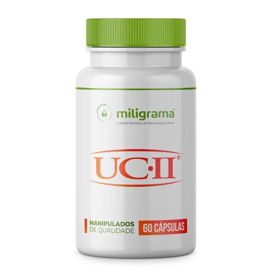 UC-II 40MG COM SELO DE AUTENTICIDADE 60 CáPSULAS