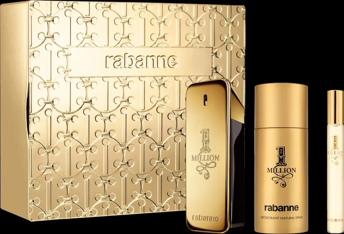 KIT 1 MILLION EDT 100ML + DESODORANTE SPRAY 150ML + EDT 10ML