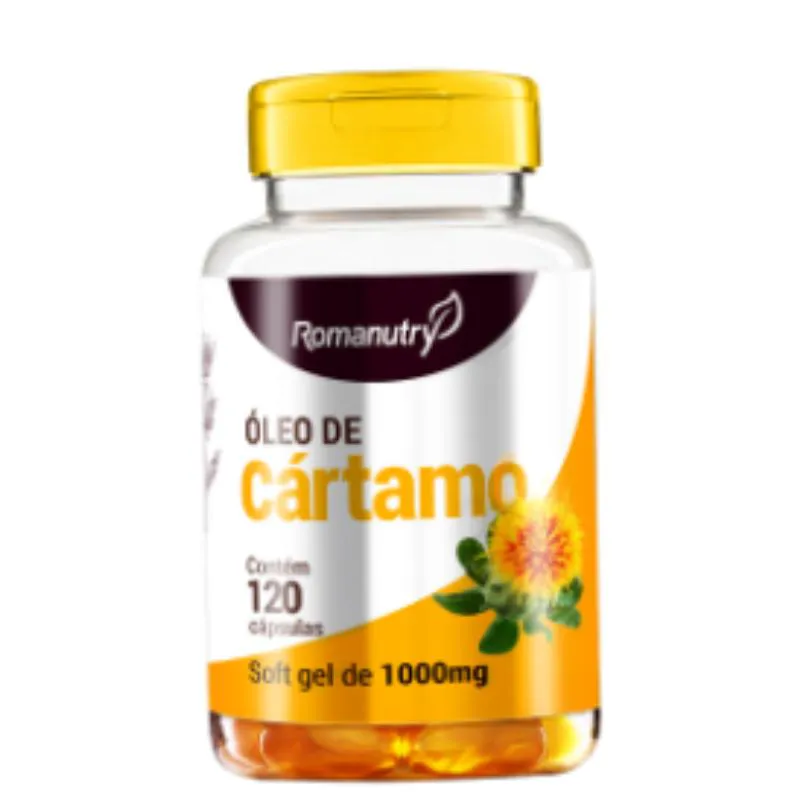 ÓLEO DE CARTAMO 1000MG 120 CáPS – ROMANUTRY