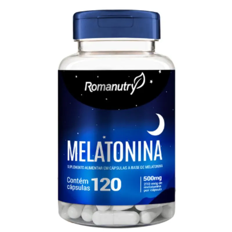MELATONINA 500MG 120 CáPS – ROMANUTRY