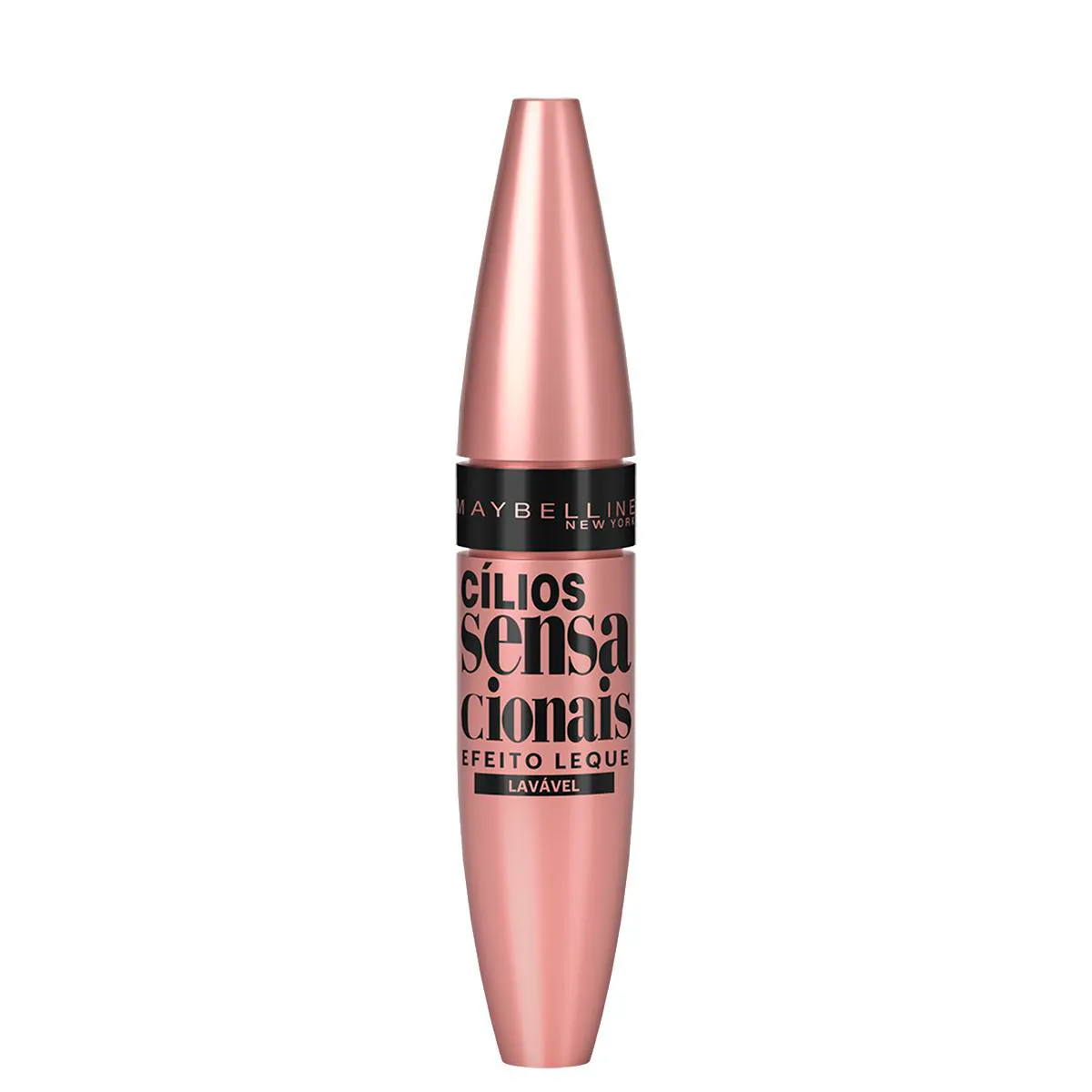 Rímel Maybelline Cílios Sensacionais Lavável com 9,5ml