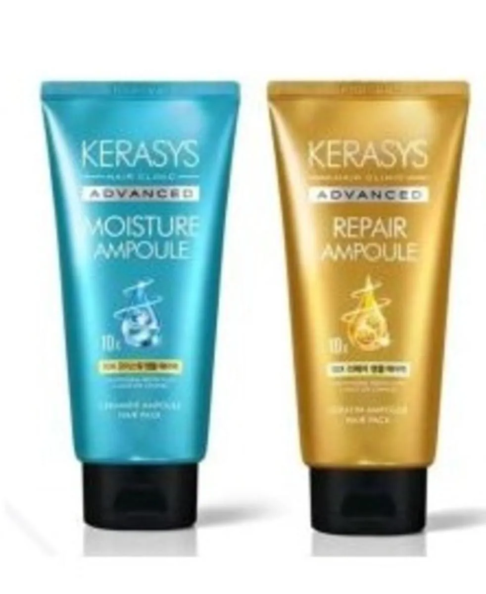 KIT KERASYS ADVANCED AMPOULE MáSCARAS 10X (MOISTURE + REPAIR) 300ML
