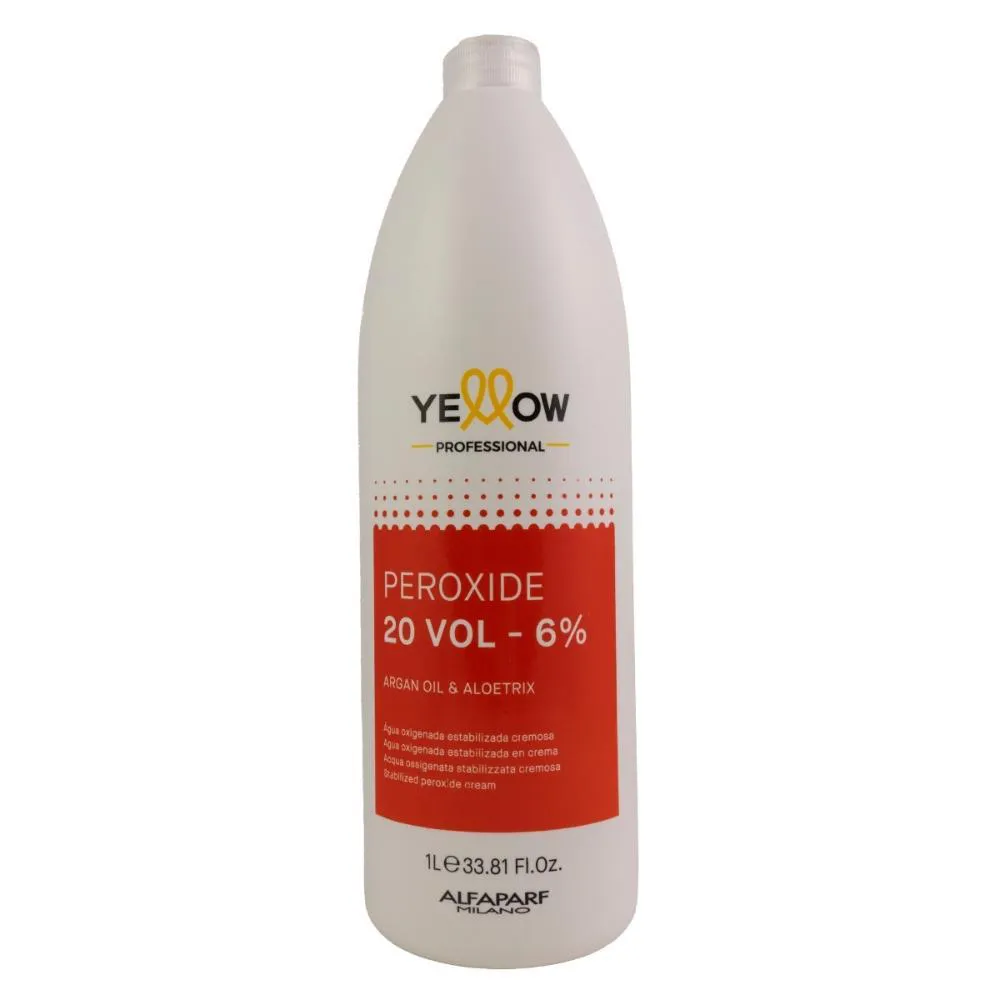 YELLOW ÁGUA OXIGENADA ESTABILIZADA CREMOSA 20 VOLUME 1L