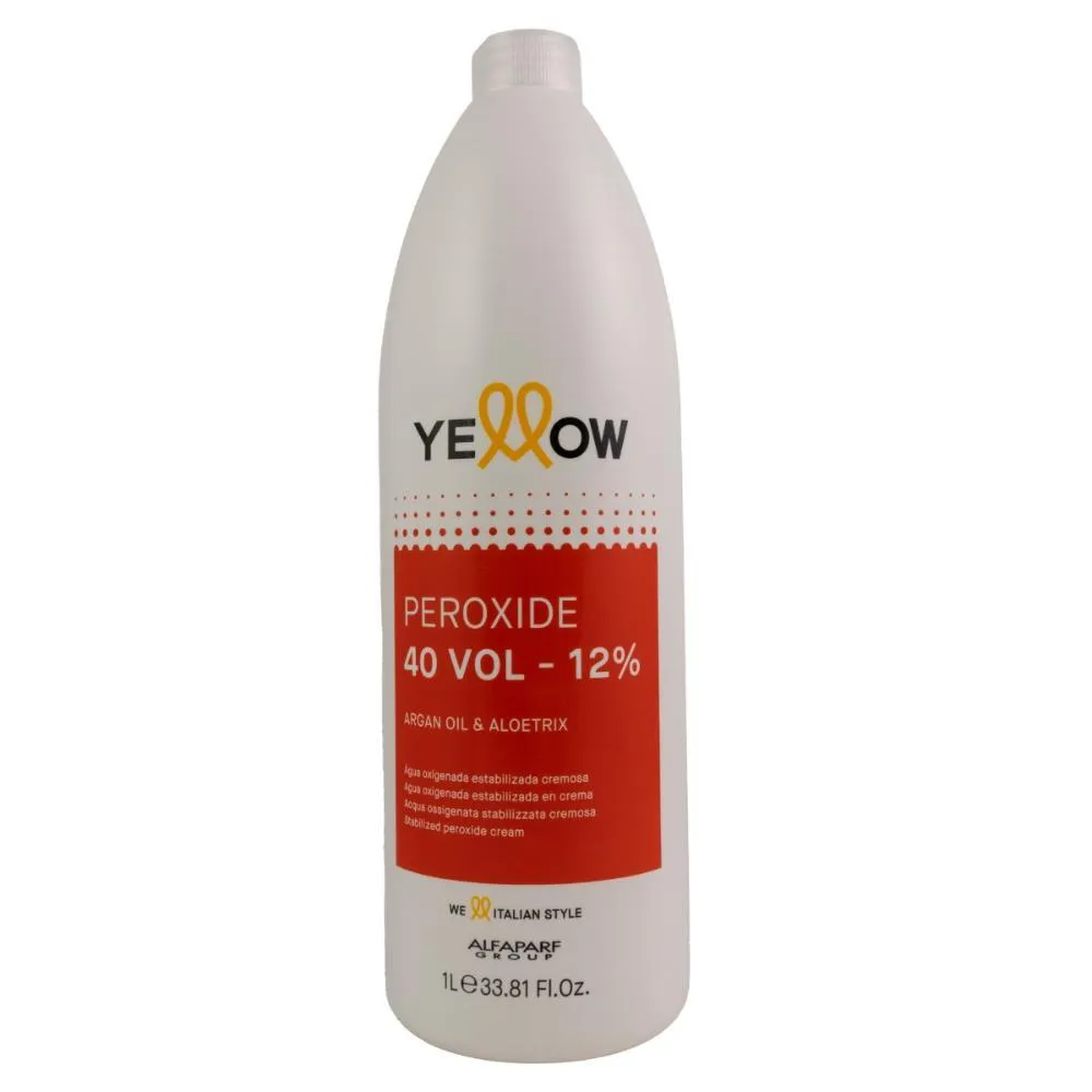 YELLOW ÁGUA OXIGENADA ESTABILIZADA CREMOSA 40 VOLUME 1L