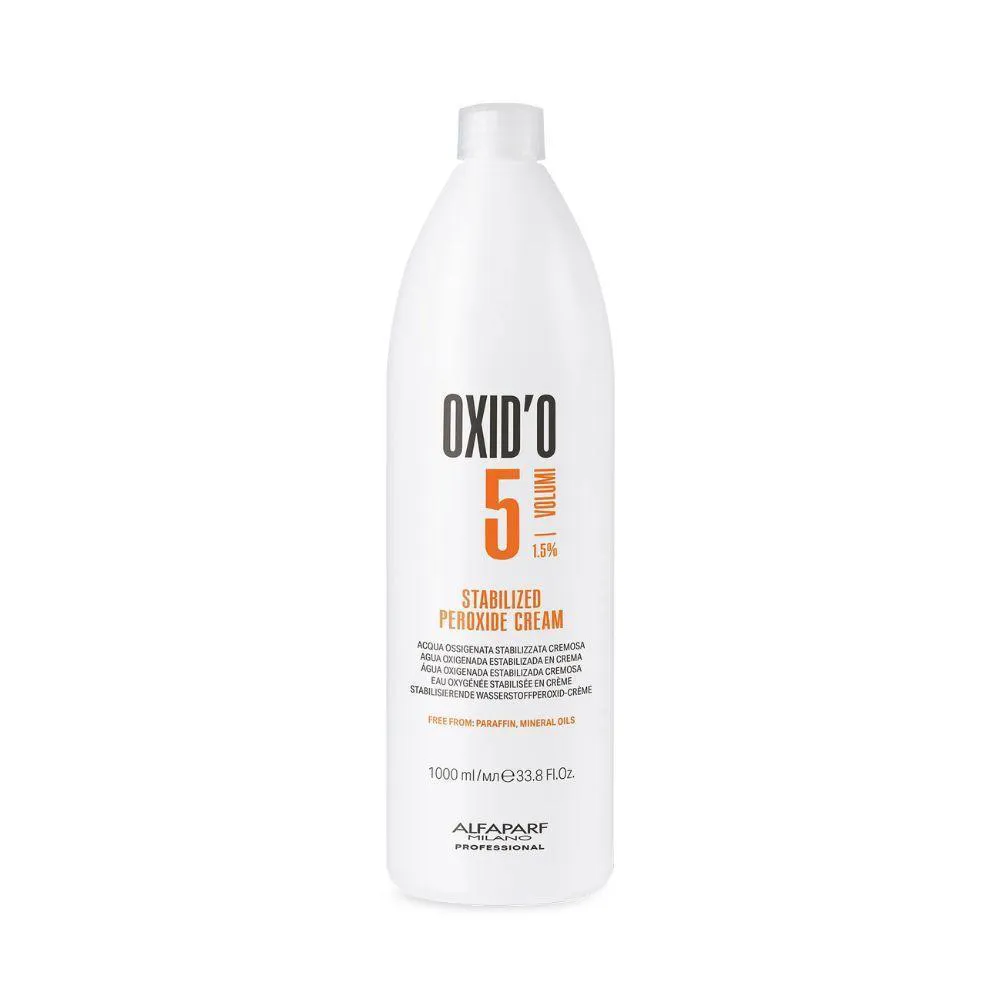 Alfaparf Oxid'O 1.5% - Água Oxigenada 5 Volumes 1000ml