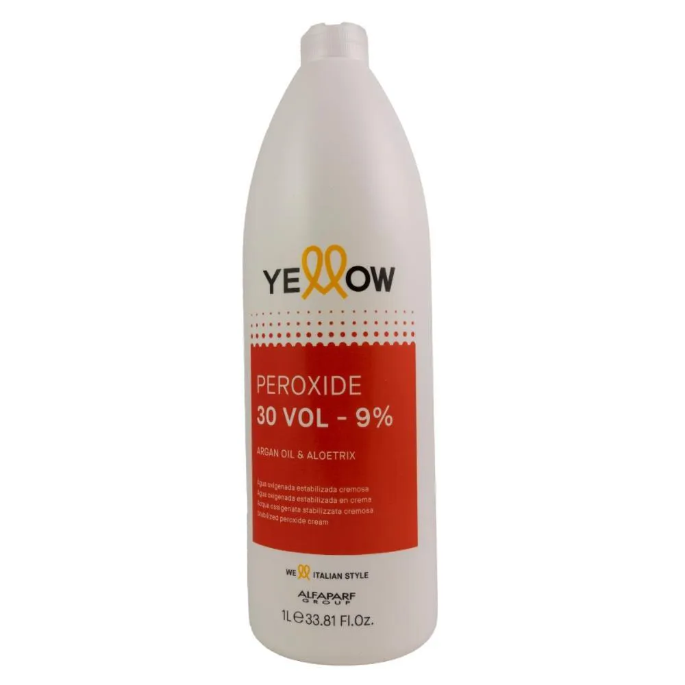 YELLOW ÁGUA OXIGENADA ESTABILIZADA CREMOSA 30 VOLUME 1L