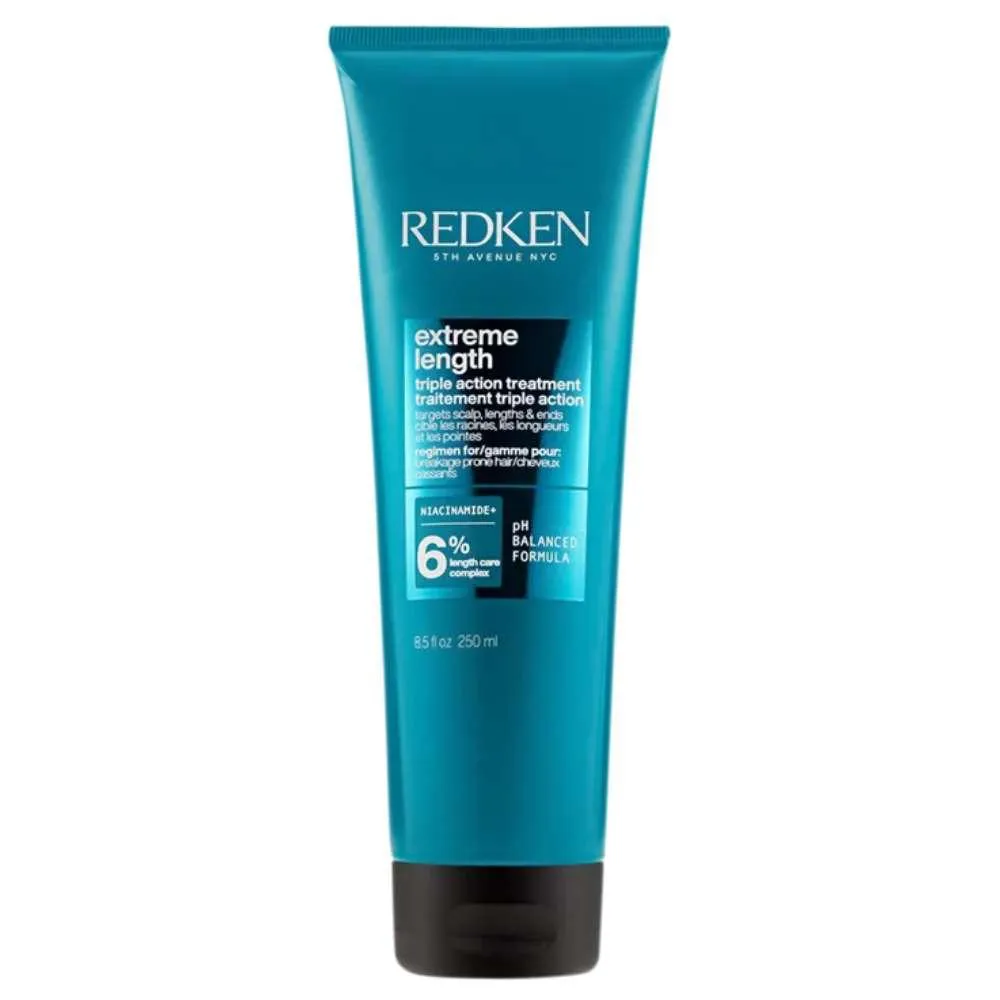 REDKEN EXTREME LENGTH TRIPLE ACTION TREATMENT 6% 250ML