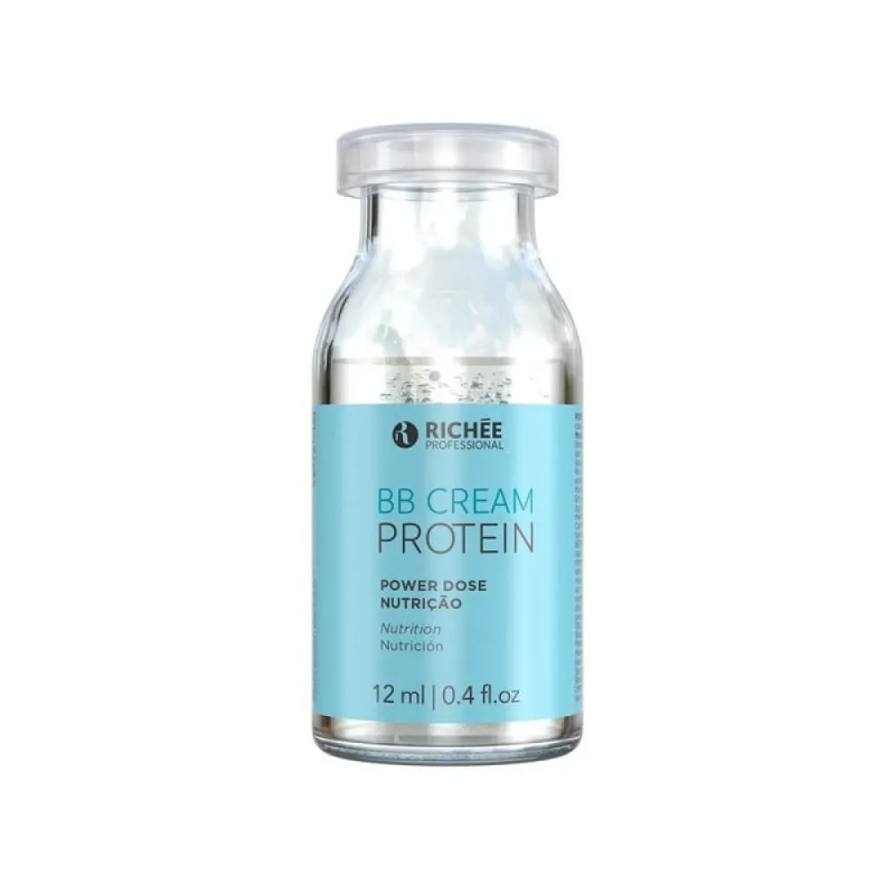 RICHéE BB CREAM PROTEIN POWER DOSE NUTRIçãO AMPOLA 12ML
