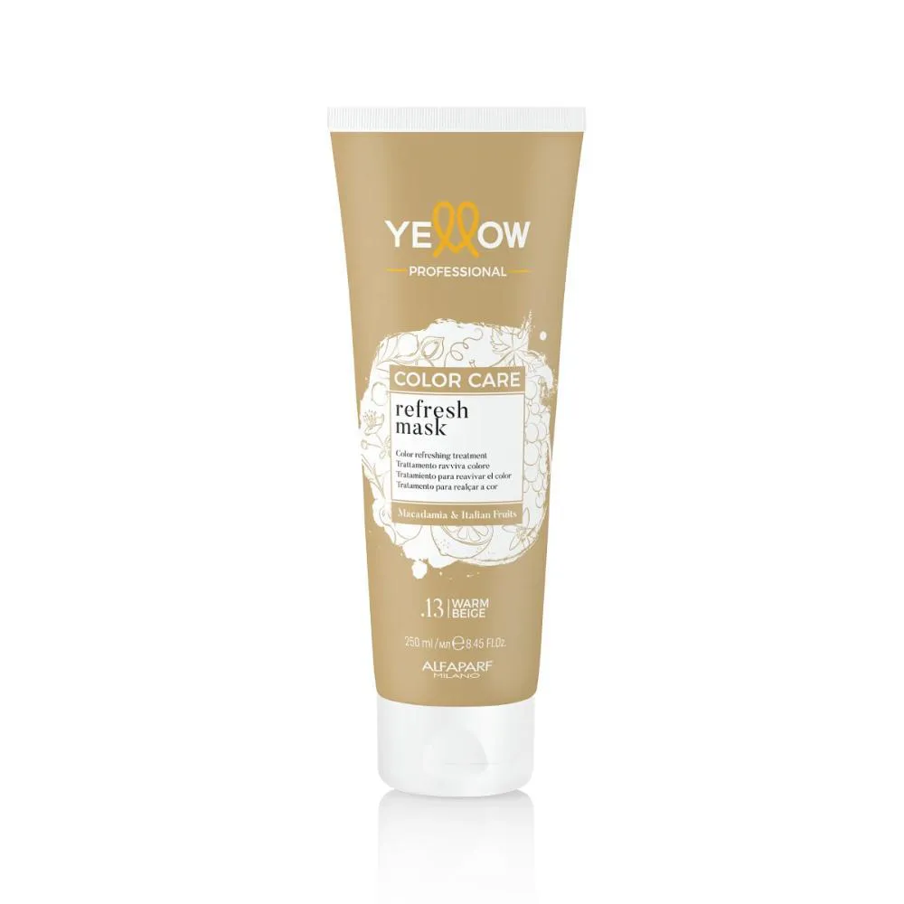 YELLOW COLOR CARE REFRESH MASK .13 WARM BEIGE 250ML