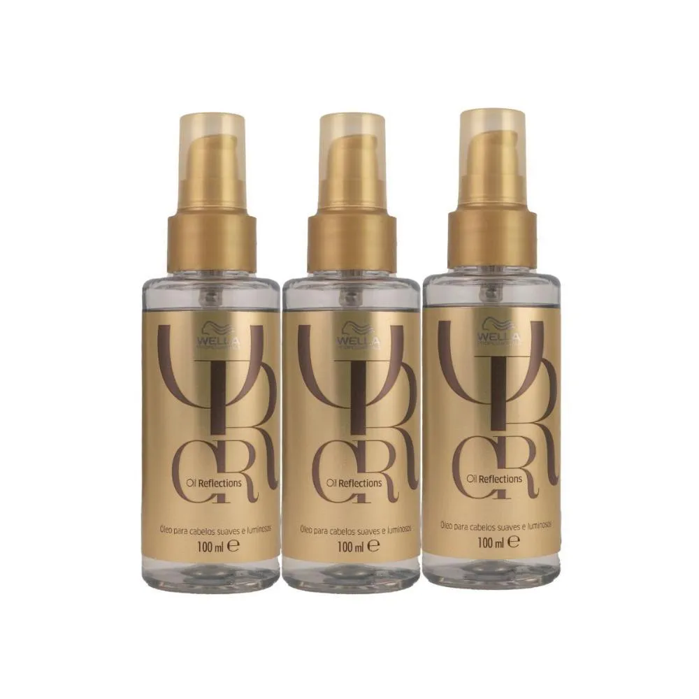 WELLA PROFESSIONALS OIL REFLECTIONS KIT 3 ÓLEO CAPILAR 100ML