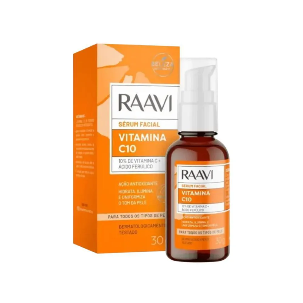 RAAVI VITAMINA C10 SéRUM FACIAL 30G