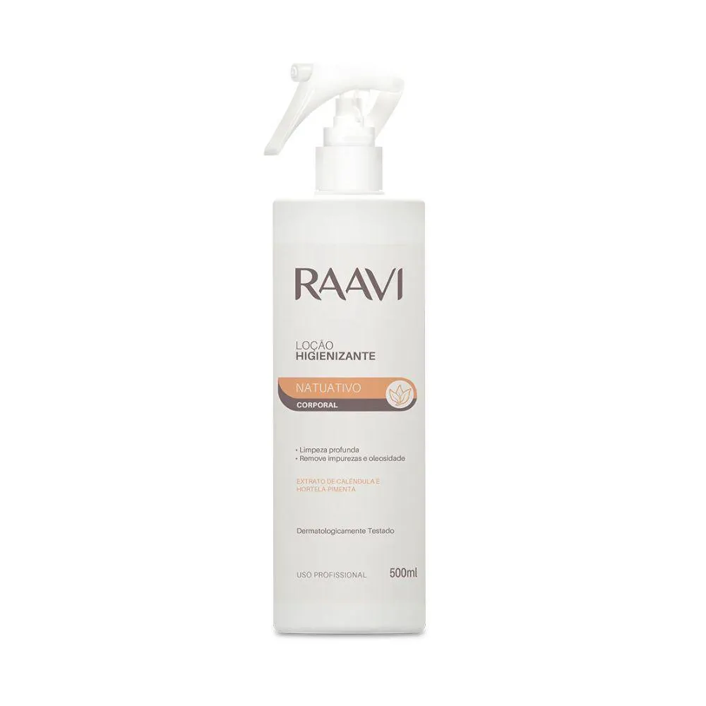 RAAVI LOçãO HIGIENIZANTE 500ML
