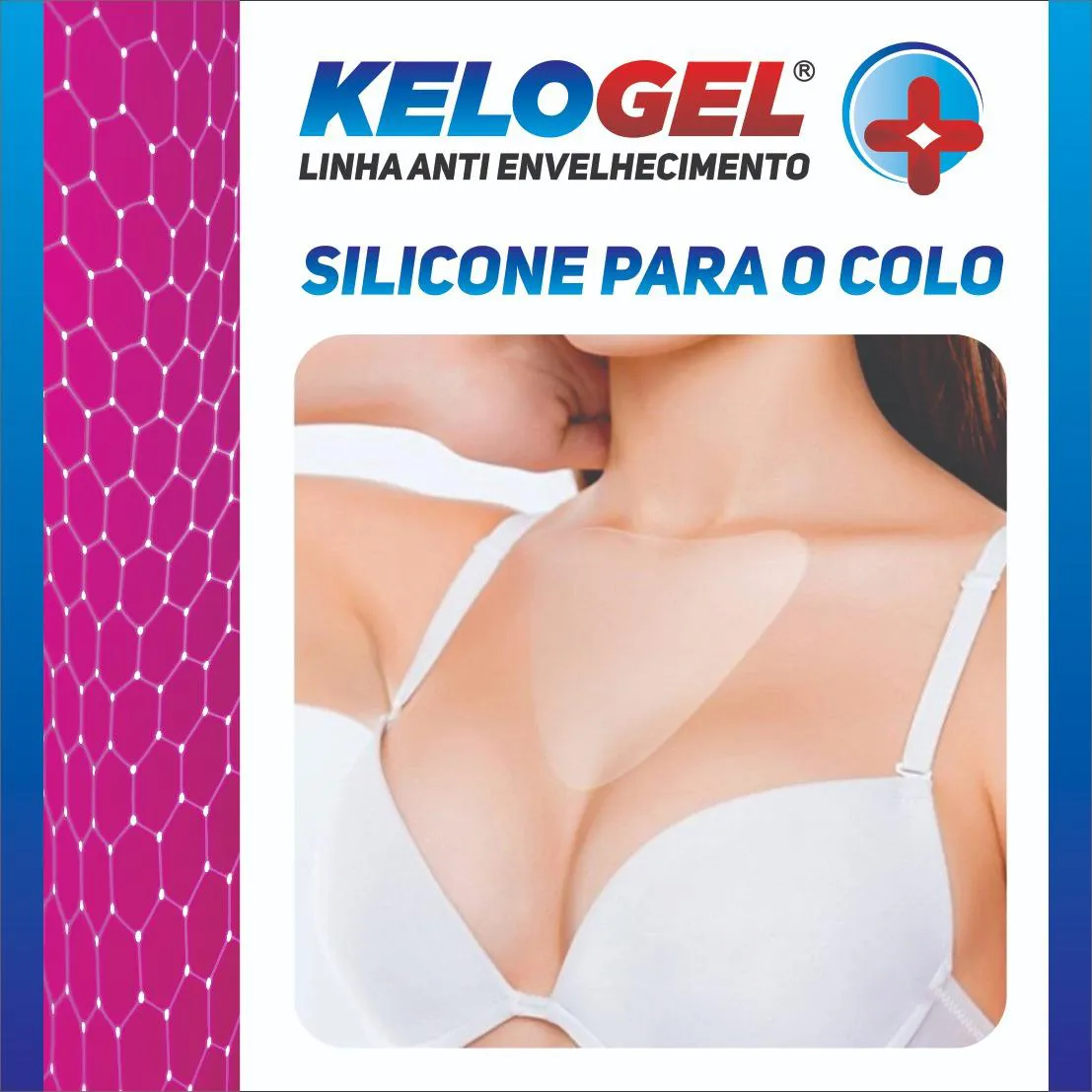 ADESIVO ANTI-SINAIS COLO + GLABELA +TESTA + 2 OLHOS KELOGEL