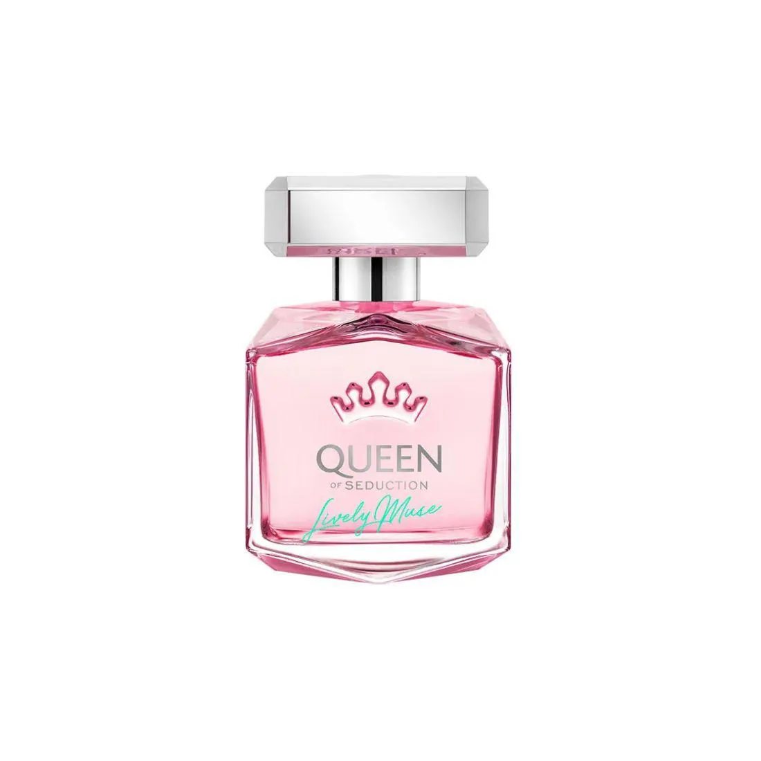 QUEEN OF SEDUCTION LIVELY MUSE BANDERAS EAU DE TOILETTE - PERFUME FEMININO 50ML Transparente