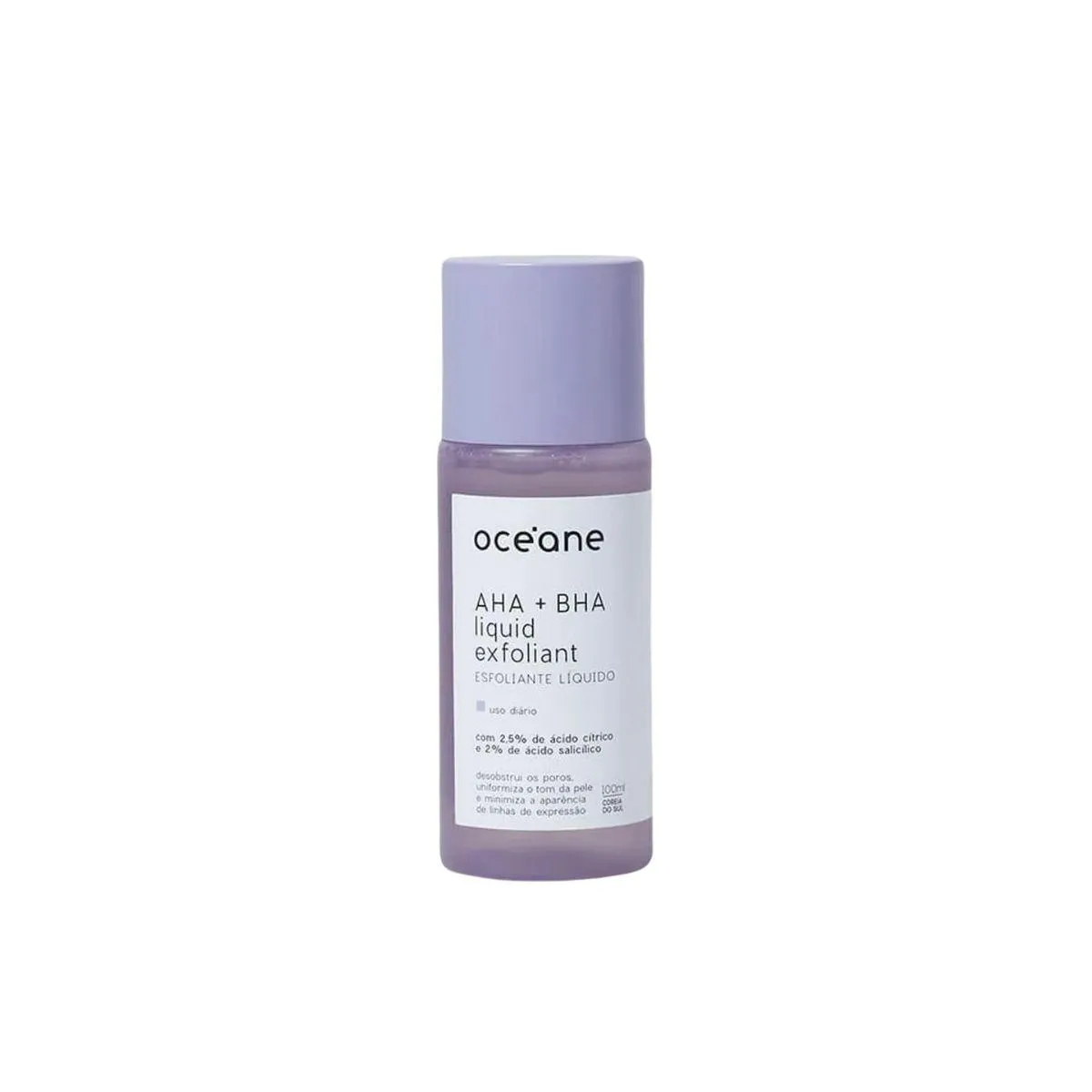 OCEANE ESFOLIANTE LÍQUIDO RENOVADOR - AHA + BHA LIQUID EXFOLIANT 100ML