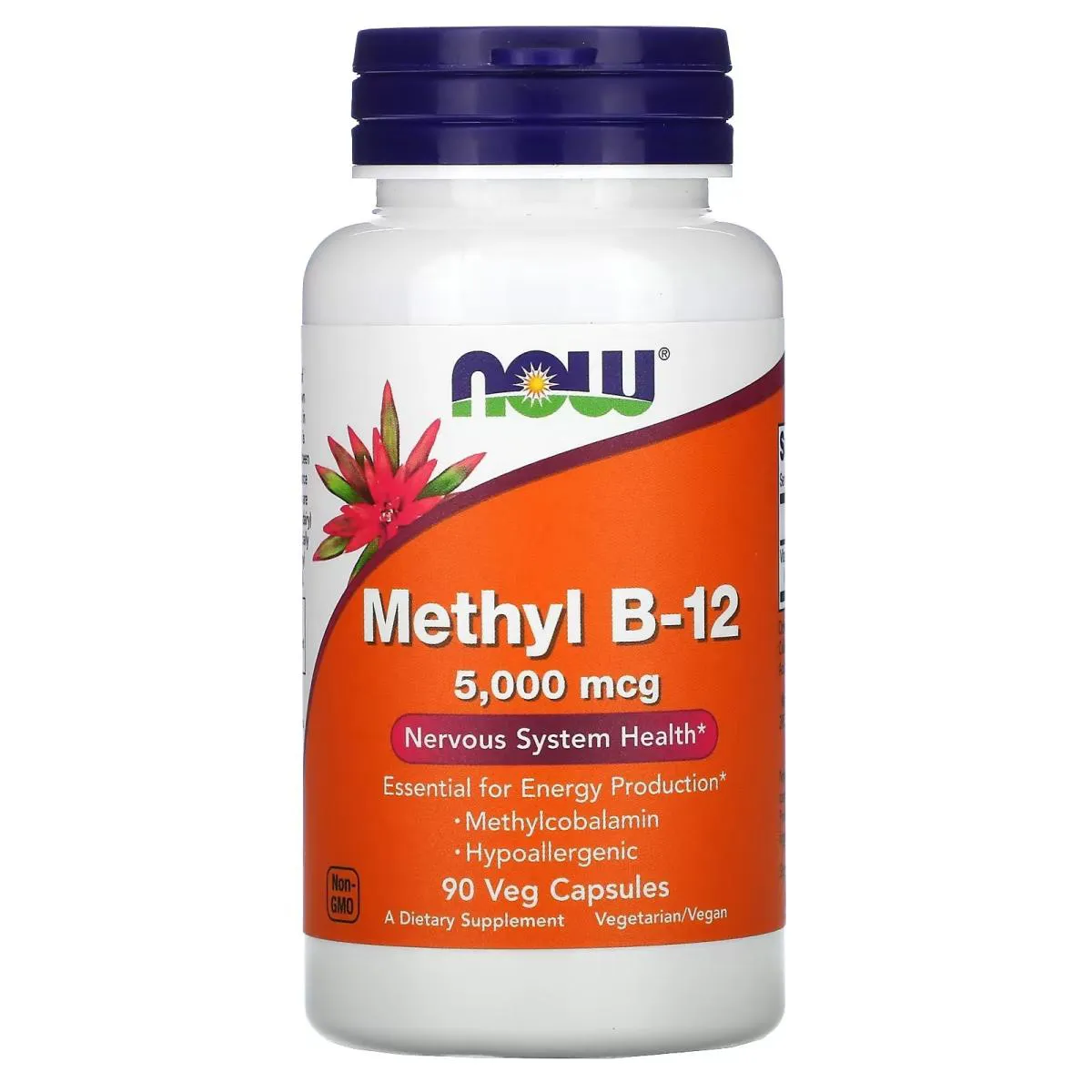 METIL METHYL B-12 5000MCG (90 VCAPS) NOW FOODS