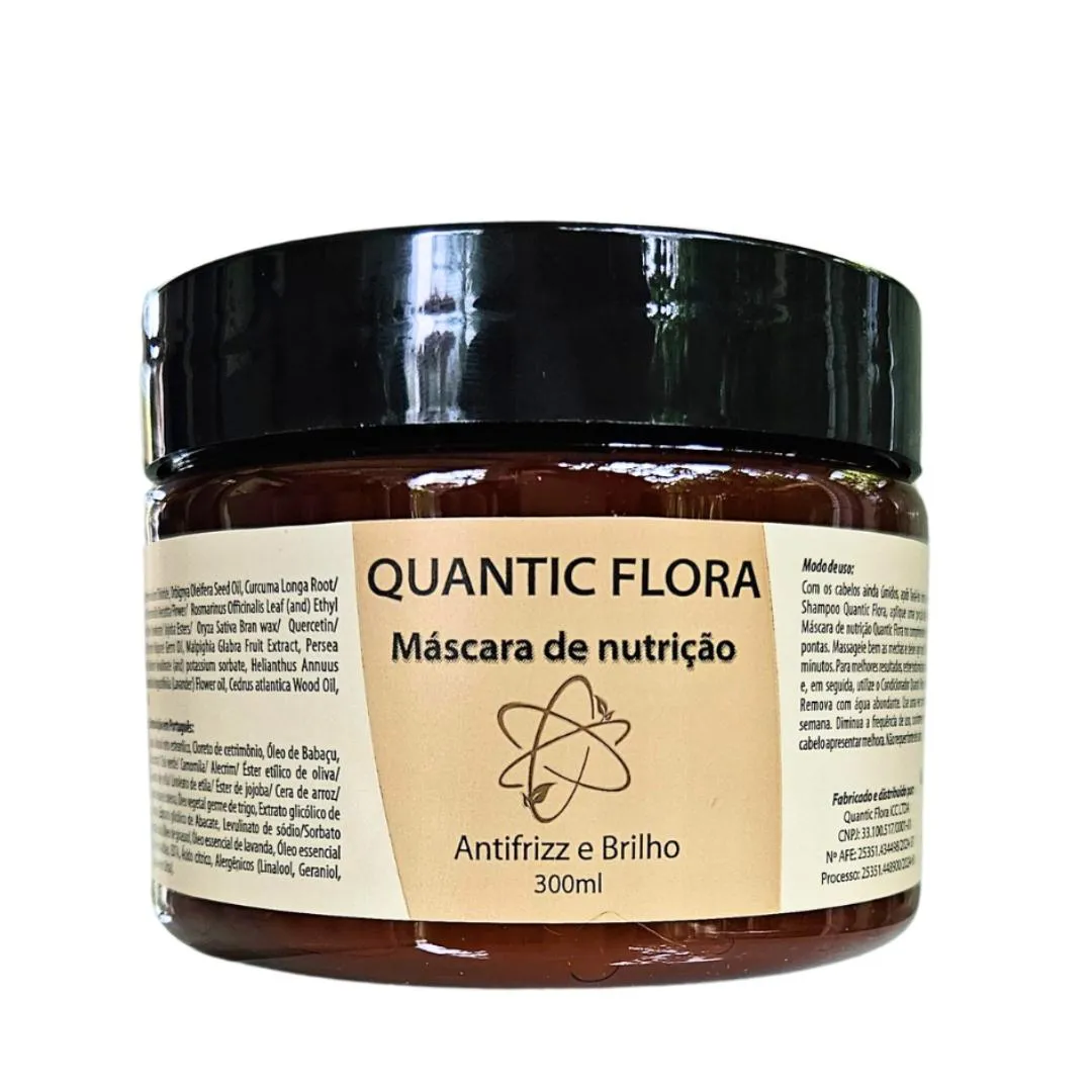 MÁSCARA DE NUTRIÇÃO QUANTIC FLORA