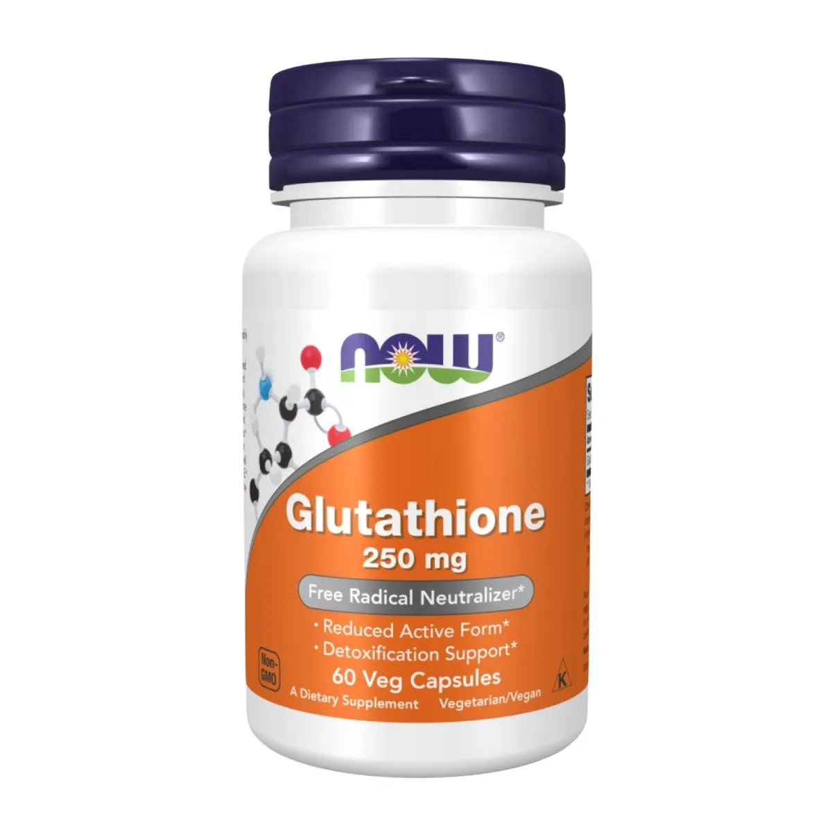 GLUTATIONA 250 MG 60 CAPSULAS VEGETAIS - NOW FOODS