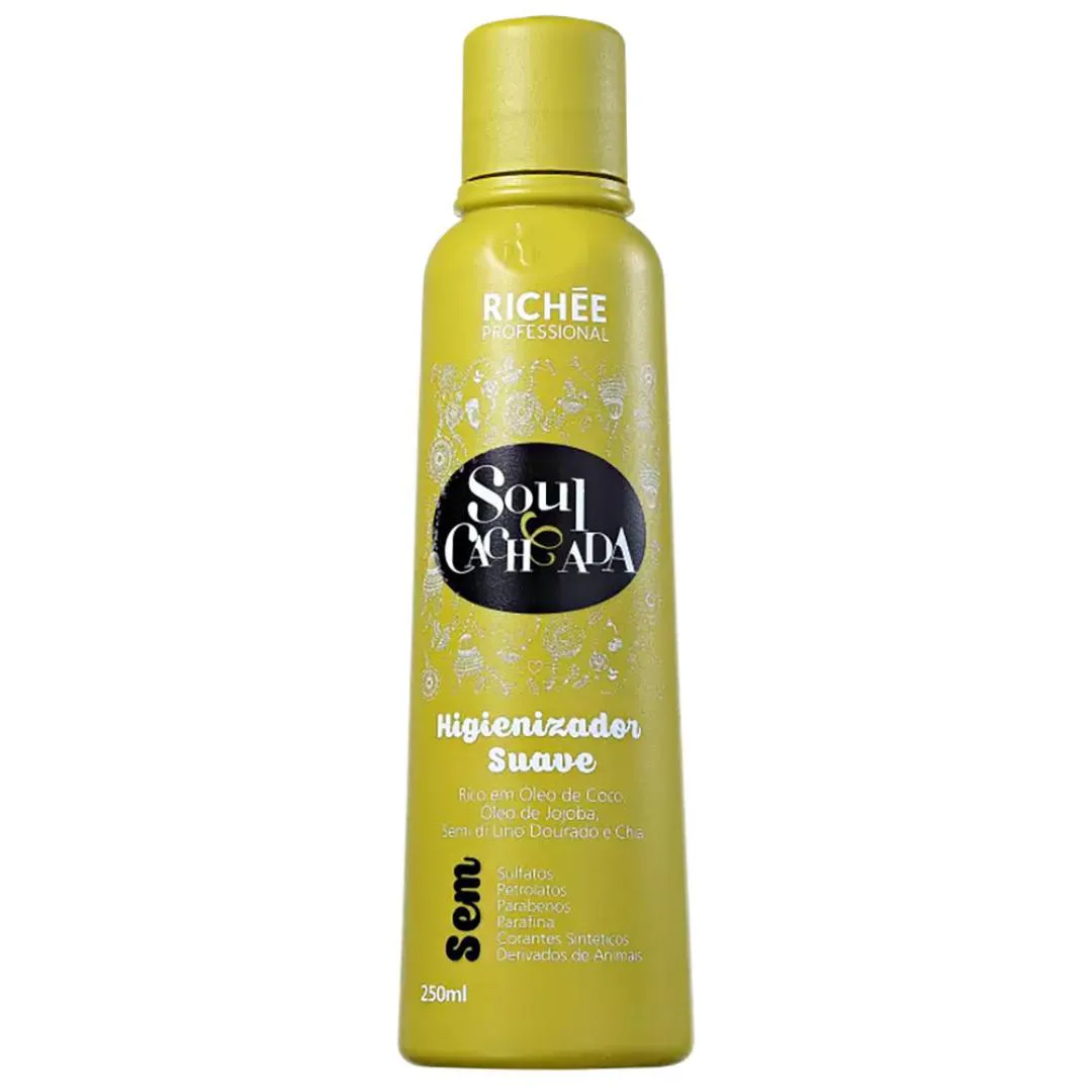 SOUL CACHOS SHAMPOO HIGIENIZADOR SUAVE 250ML RICHéE