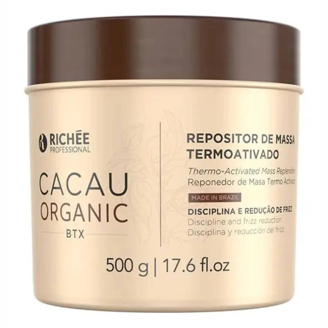 RICHéE CACAU ORGANIC BTX REPOSITOR DE MASSA - 500G