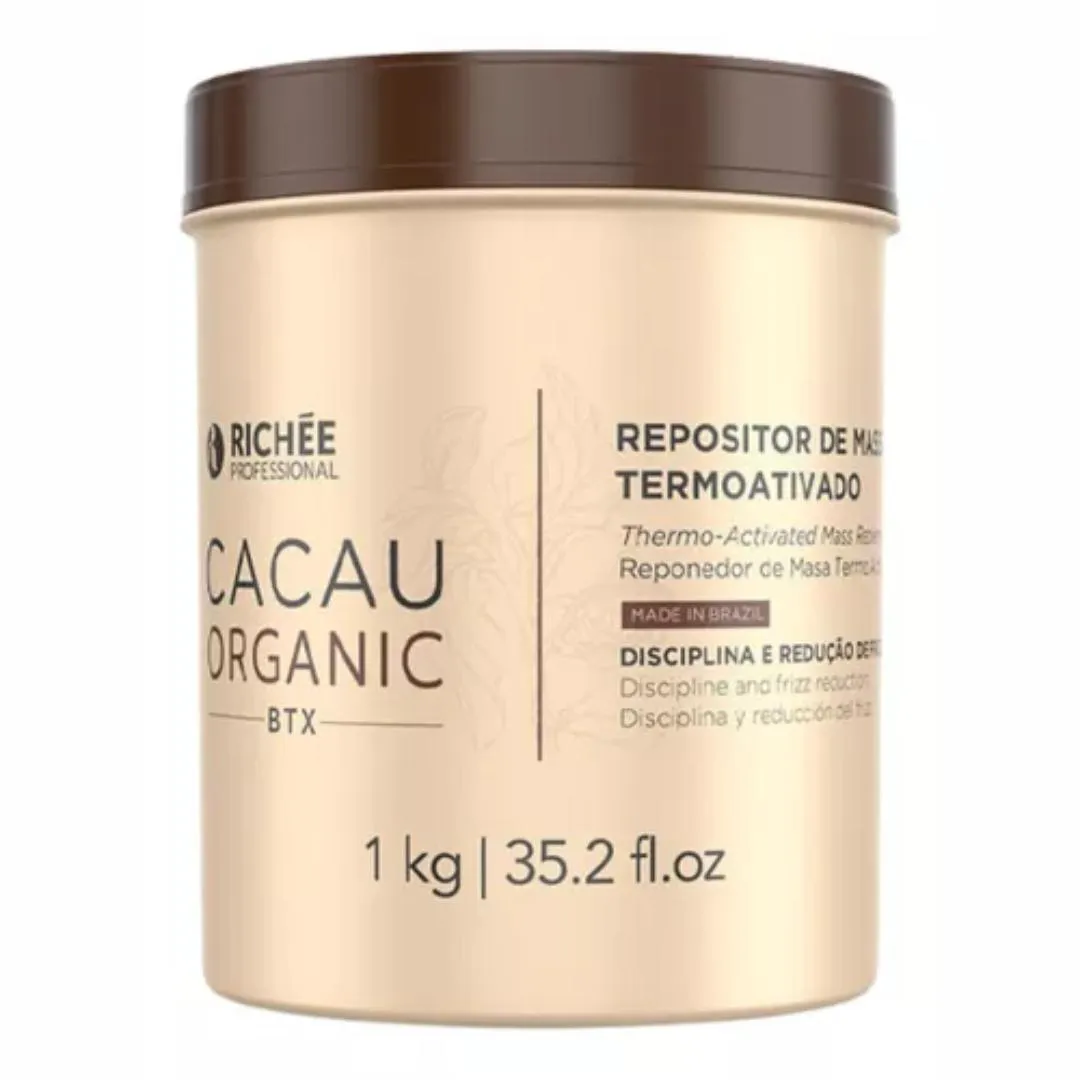 RICHéE CACAU ORGANIC BTX REPOSITOR DE MASSA - 1KG