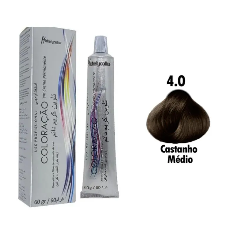 TINTA COLORAçãO PROFISSIONAL PARA CABELO MAIRIBEL 60G 40