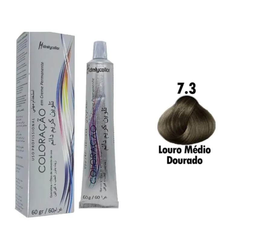 TINTA COLORAçãO PROFISSIONAL PARA CABELO MAIRIBEL 60G 73