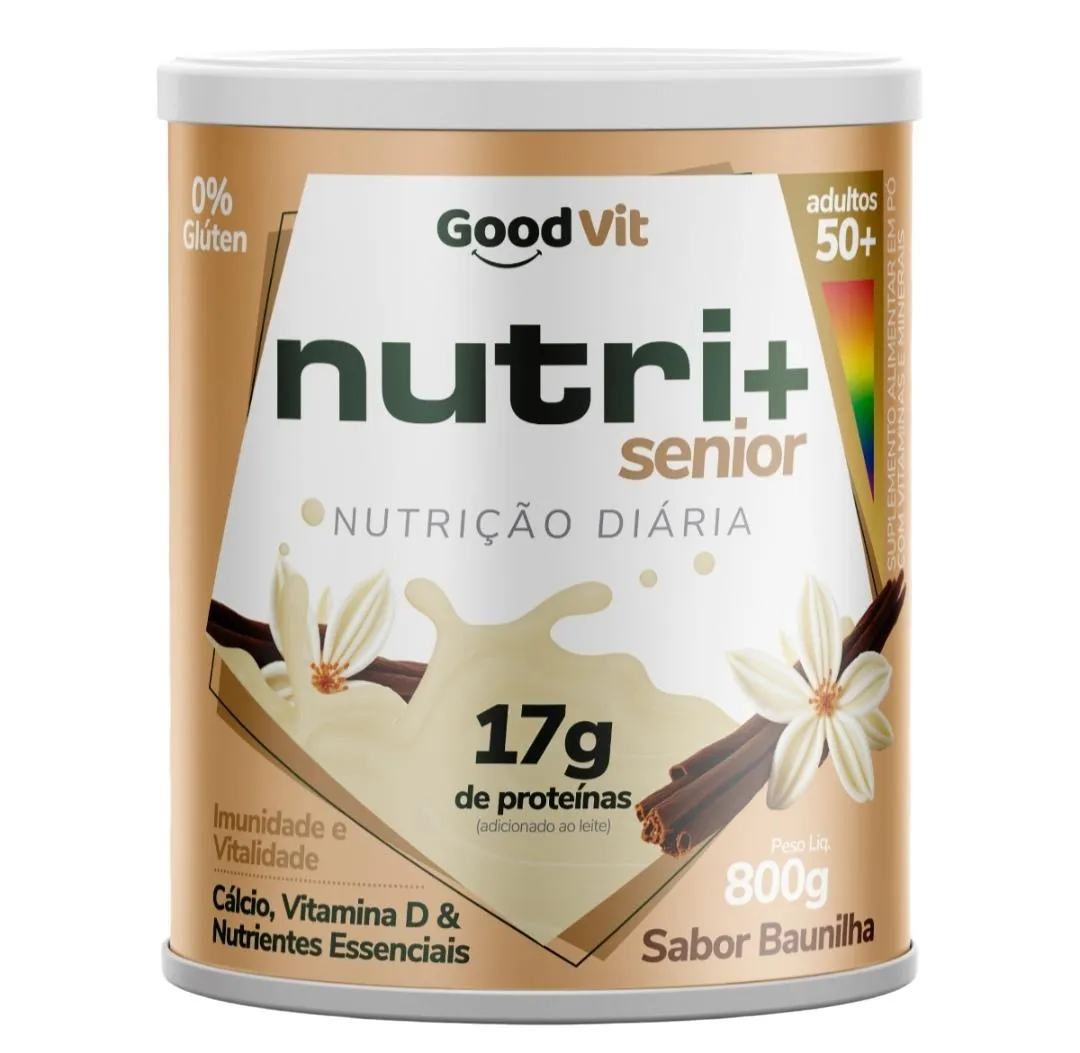 Suplemento Alimentar Nutri+ Sênior 50+ Bauninha 800g