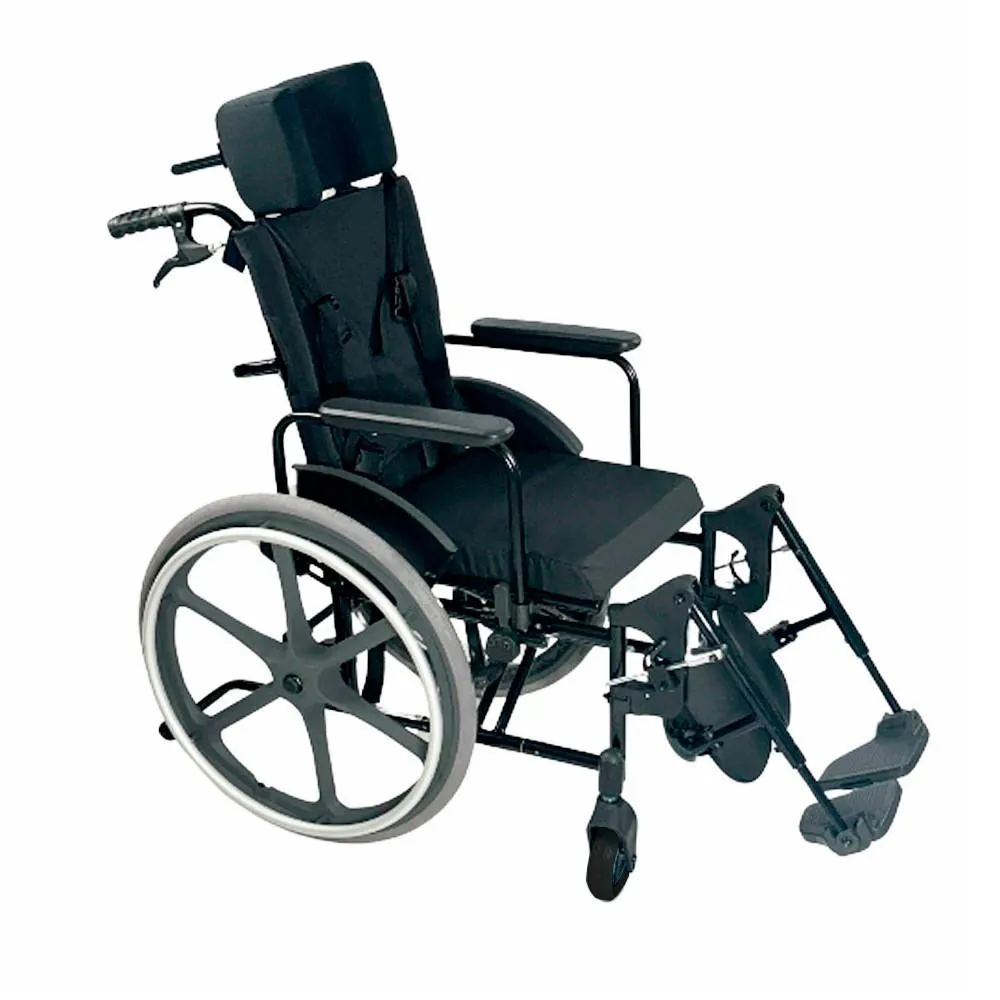 CADEIRA DE RODAS NYLON MOD OS1R 501 TAM/48CM PRETO ORTOMOBIL