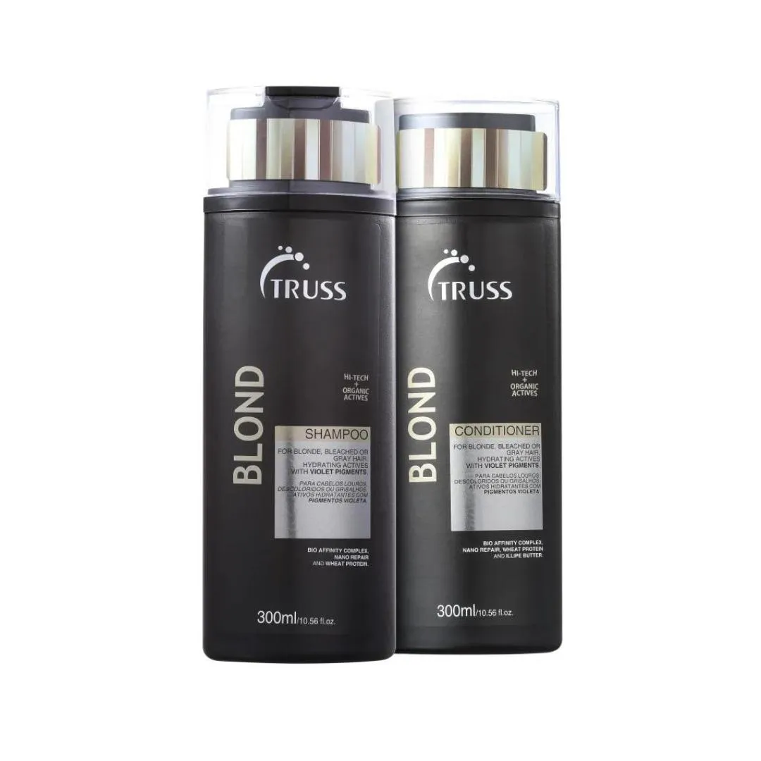 KIT TRUSS BLOND SHAMPOO 300ML + CONDICIONADOR 300ML