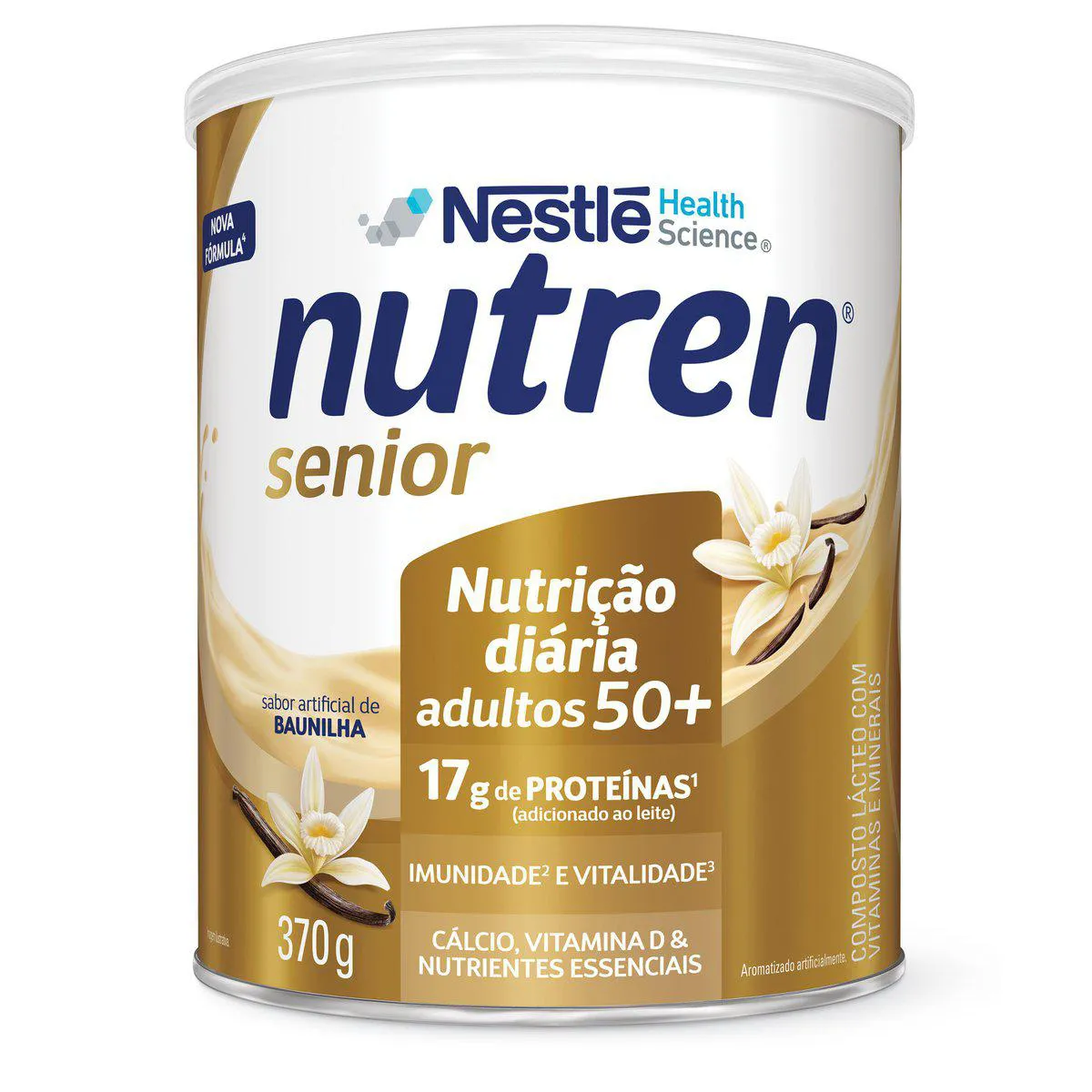 Suplemento Alimentar Nutren Sênior 50+ Baunilha 740g