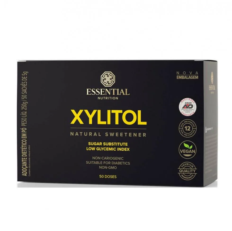 XYLITOL (50 SACHêS DE 5G) - PADRãO: ÚNICO
