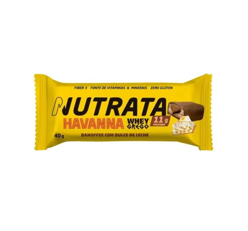 WHEY GREGO BAR (40G) - SABOR: BANOFFEE C/ DULCE DE LECHE