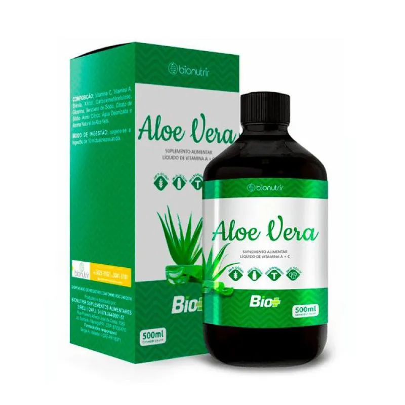 ALOE VERA (500ML) - PADRãO: ÚNICO