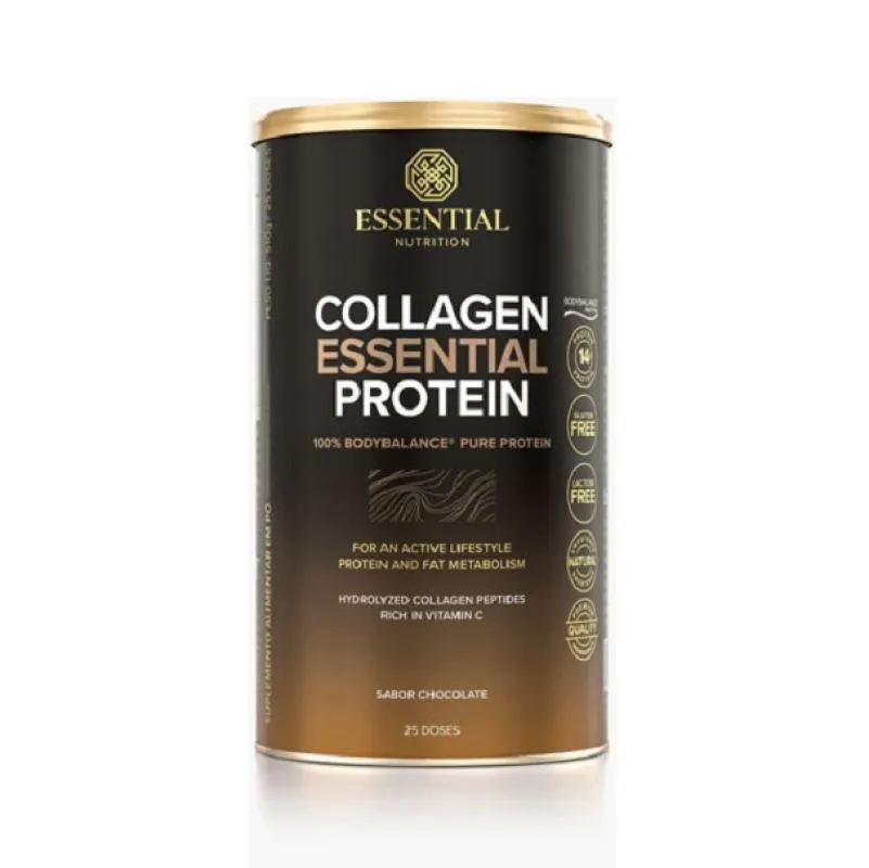 COLLAGEN ESSENTIAL PROTEIN - SABOR: CHOCOLATE (510G)