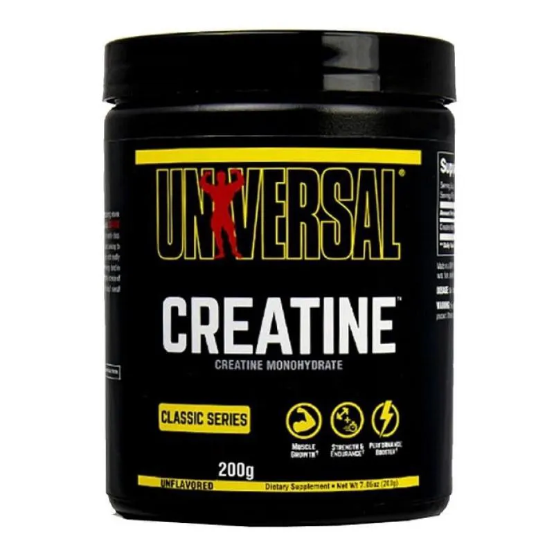 CREATINE MONOHIDRATADA (200G) - SABOR: NEUTRO