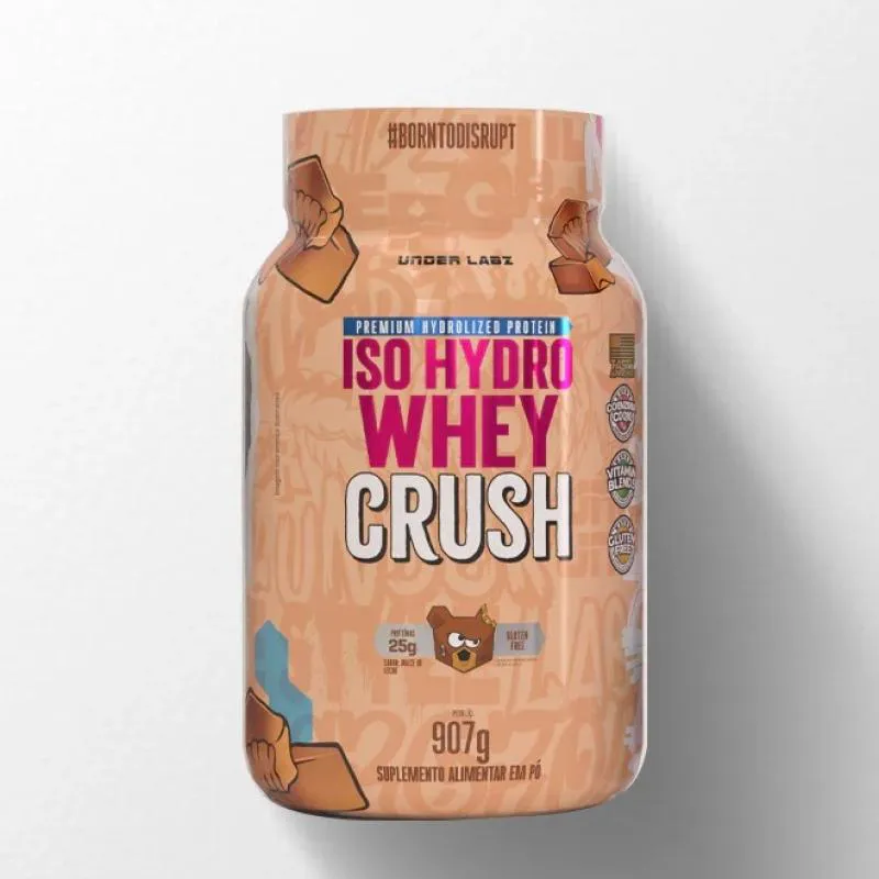 ISO HYDRO WHEY CRUSH (907G) - SABOR: DULCE DE LECHE