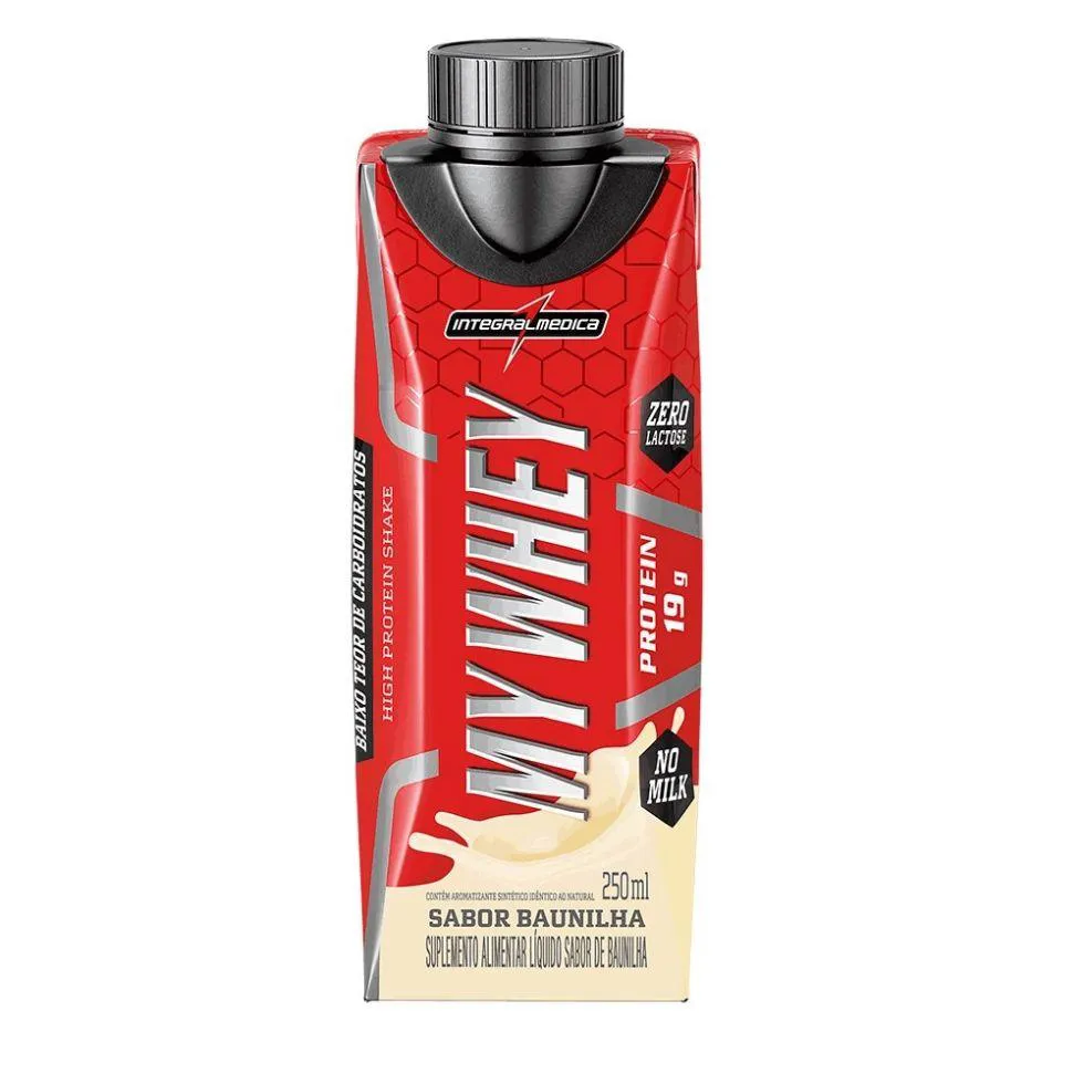 MY WHEY (250ML) - SABOR: BAUNILHA