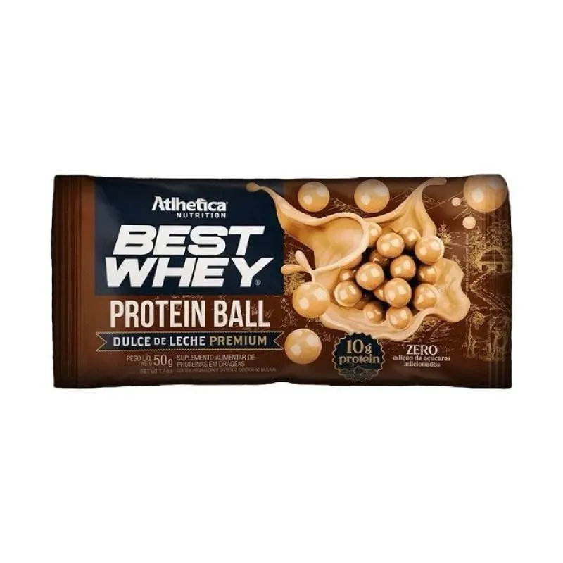 BEST WHEY PROTEIN BALL (50G) - SABOR: DULCE DE LECHE PREMIUM