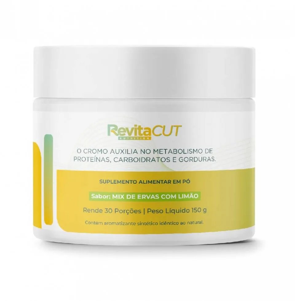 REVITA CUT (150G) - SABOR: MIX DE ERVAS COM LIMãO