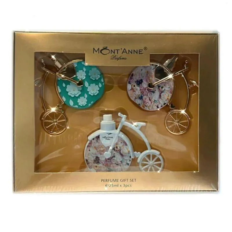 KIT 3 MINIATURAS (BEAUTY FLOWER + WITH LOVE LUXE + WITH LOVE GLAMOUR) 25 ML CADA