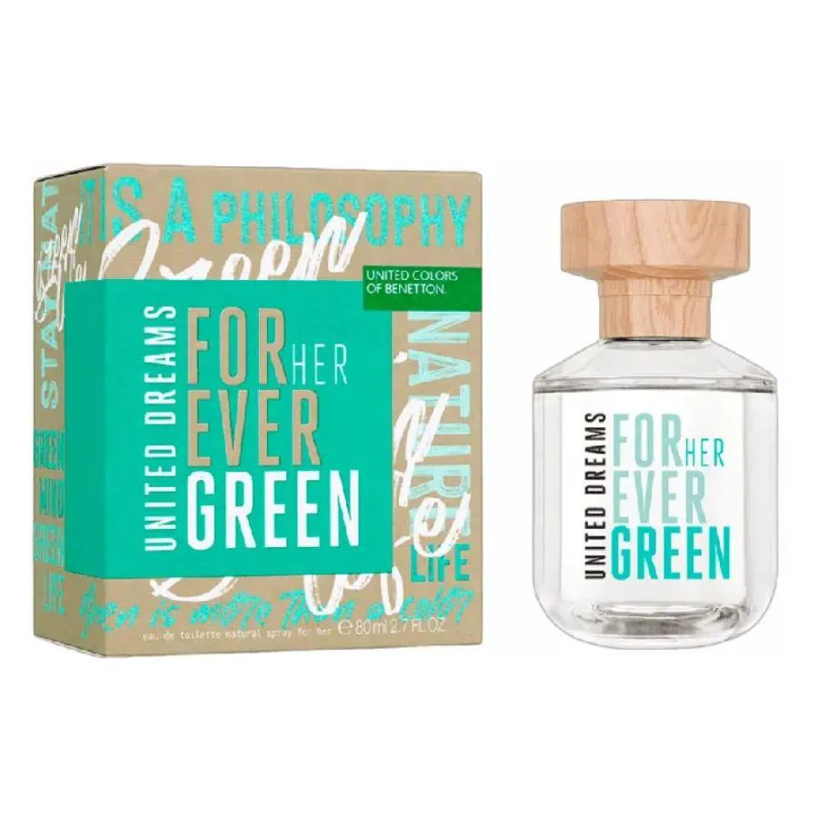 PERFUME FOREVER GREEN FOR HER EDT 80ML