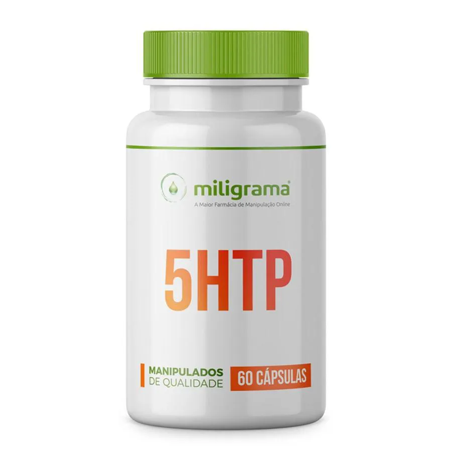 5 HTP 100MG 60 CáPSULAS - GRIFFONIA SIMPLICIFOLIA