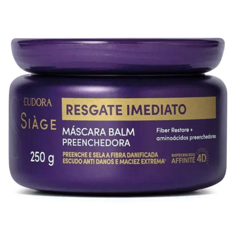 MáSCARA CAPILAR SIàGE RESGATE IMEDIATO 250G - EUDORA