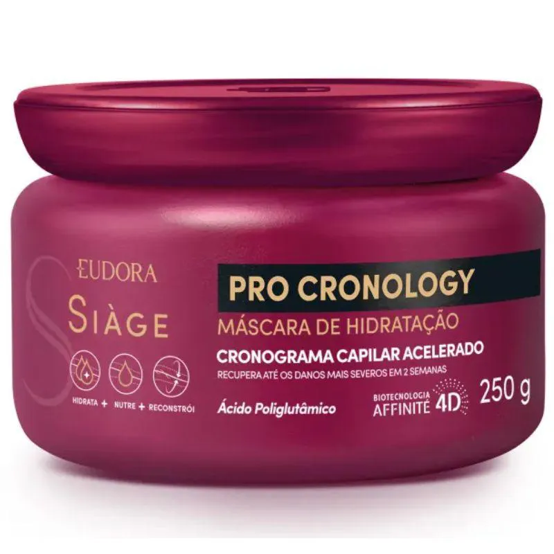 MáSCARA CAPILAR SIàGE PRO CRONOLOGY 250G - EUDORA